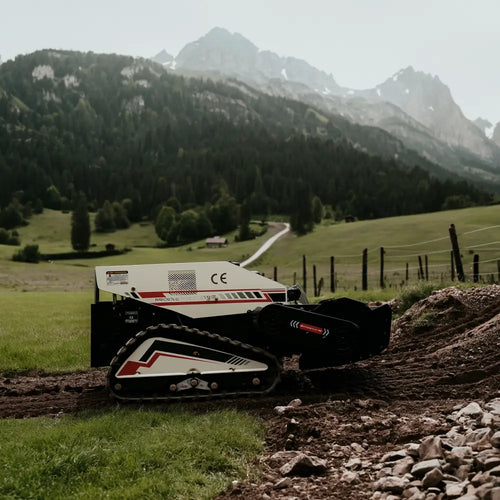 HL-1000F – Weiß / Diesel 195F – Schlegelmulcher